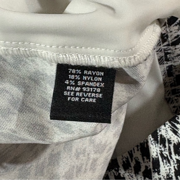 Premise Women's Leopard Print High-Rise Bengaline Cropped Pants, 2X - Picture 8 of 11